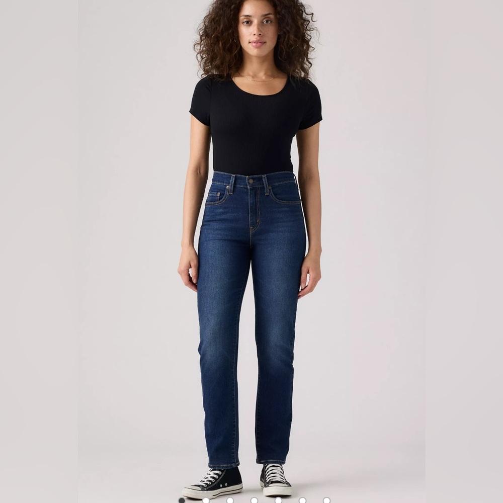 Levi’s Premium 724 High Rise Straight Jeans